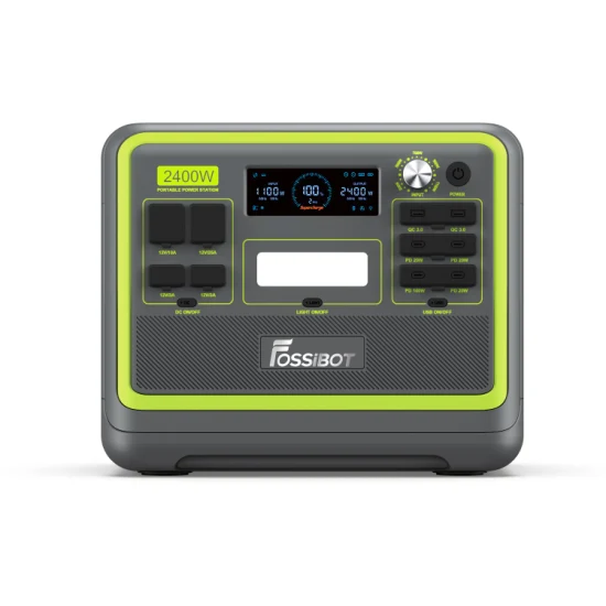 Fossibot F2400 2400W Fuente de alimentación móvil Uso doméstico Generador solar de emergencia 220V UPS Estación de energía portátil