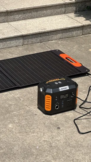 Estación de energía portátil de emergencia solar eléctrica móvil 220V 600W