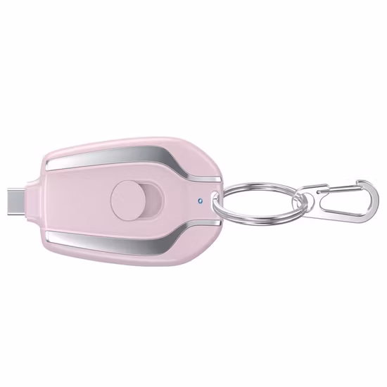 Llavero Portable Mini Power Emergency Power Bank para Apple Android