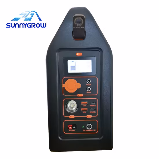 Batería de litio de almacenamiento de alta capacidad para exteriores UPS Tipo C Cargador de computadora portátil para teléfono móvil Banco de energía portátil USB solar 1000W con toma de CA para autocaravana