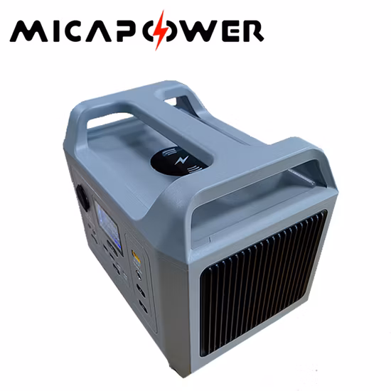 Estación de energía portátil de emergencia solar eléctrica móvil 220V 600W
