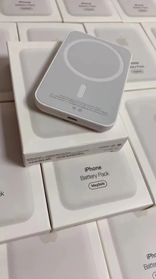 Banco de energía magnético de fábrica 2023, 3000mAh para iPhone 12, iPhone 13, 5000mAh, paquete de batería segura inalámbrica Mag, banco de energía de Apple